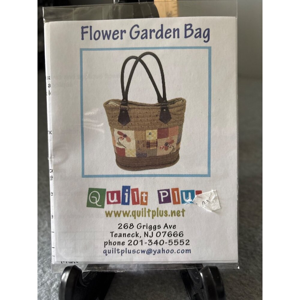 Flower Garden Bag Quilt Pattern By Quilt Plus